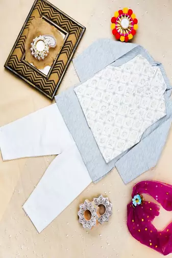 Foil kurta pyjama set