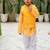 Yellow kurta pyjama set
