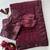 Wine georgette sequin saree with unstitched blouse