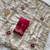 Off white fendy satin silk blend embroidered saree with cutwork border