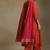 Emerald green embroidered chanderi long kurti set