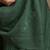 Bottle green embroidered chanderi long kurti set