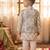 White grey blue kurta set