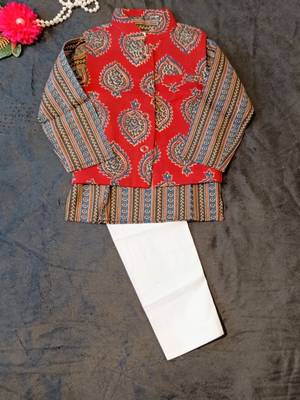 Block print kurta set 3