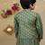 Henna green kurta set