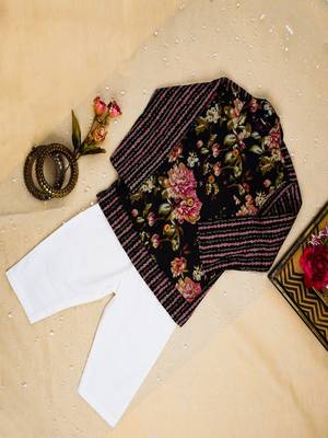 Black fulwari kurta set 3