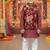 Mehroon fulwari kurta set