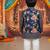 Blue fulwari kurta set
