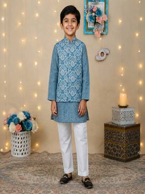 Pastel genda kurta set 1