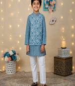 Pastel genda kurta set