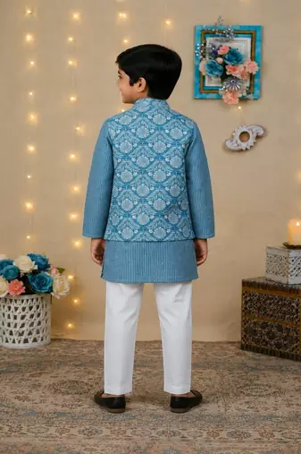 Pastel genda kurta set