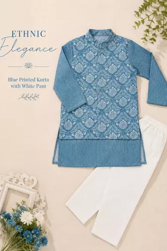 Pastel genda kurta set