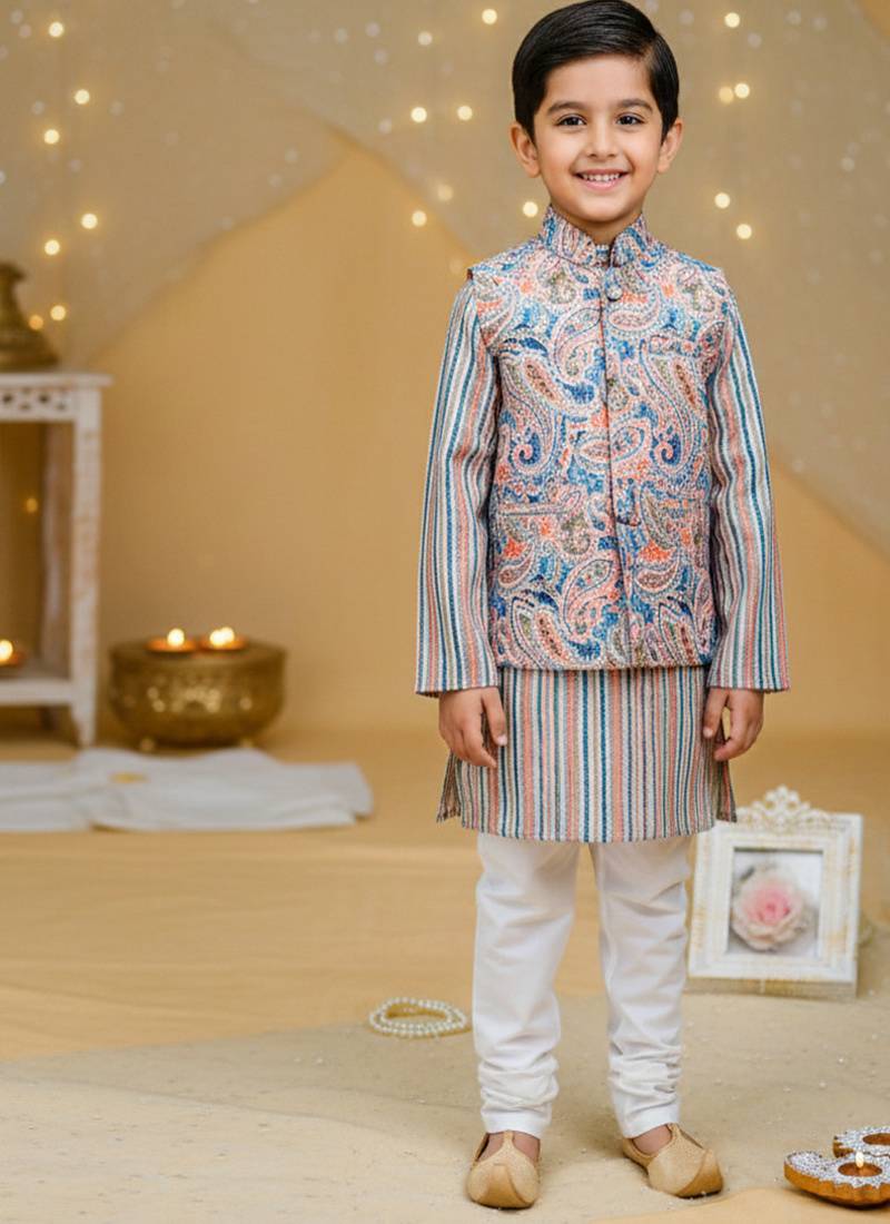 Pastel paisley ethnic set