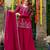 Pink smart and fendy satin graceful ethnic wear