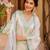 Off white smart and viscose rayon graceful ethnic wear
