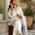 Off white smart and viscose rayon graceful ethnic wear