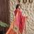 Pink smart and french crepe graceful ethnic wear