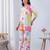Multy rayon blend printed co-ord set