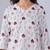 Off white rayon blend printed co-ord set