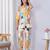 Multy rayon blend printed co-ord set