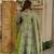 Green muslin digital printed readymade suit for fancy trendy looks