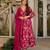 Pink muslin digital printed readymade suit for fancy trendy looks
