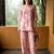 Pink smart and stylish co-ord set dress