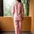 Pink smart and stylish co-ord set dress