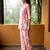 Pink smart and stylish co-ord set dress