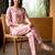 Pink smart and stylish co-ord set dress