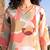 Peach smart and stylish co-ord set dress