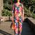 Multy smart and stylish co-ord set dress