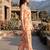 Rust smart and stylish co-ord set dress