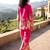 Pink smart and stylish co-ord set dress