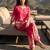 Pink smart and stylish co-ord set dress