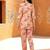 Pink smart and stylish co-ord set dress