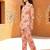 Pink smart and stylish co-ord set dress