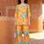 Yellow color smart and stylish co-ord set dress for fancy girlie looks