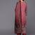 Maroon cotton printed fancy graceful partywear suit