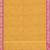 Marigold yellow & rani pink south cotton saree with running blouse
