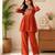 Rust festive special readymade readymade kurta set