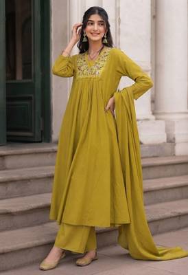 Mahendi festive special readymade readymade kurta set 1