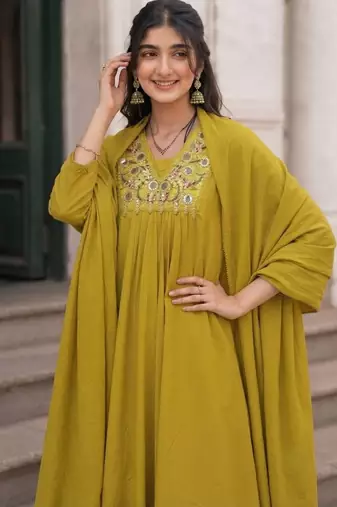 Mahendi festive special readymade readymade kurta set