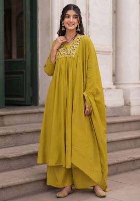 Mahendi festive special readymade readymade kurta set 4