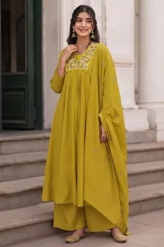 Mahendi festive special readymade readymade kurta set