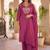 Pink festive special readymade readymade kurta set