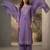 Lavender color beautiful festive special readymade readymade kurta set for girls
