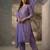 Lavender color beautiful festive special readymade readymade kurta set for girls