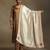 Off white hand embroidered velvet doshala