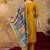 Mustard color dhabu cotton fabric beautiful partywear readymade suit
